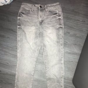 grey jeans